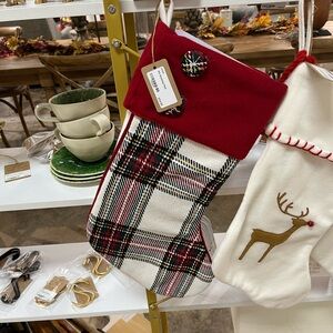 Plaid Christmas Stockings